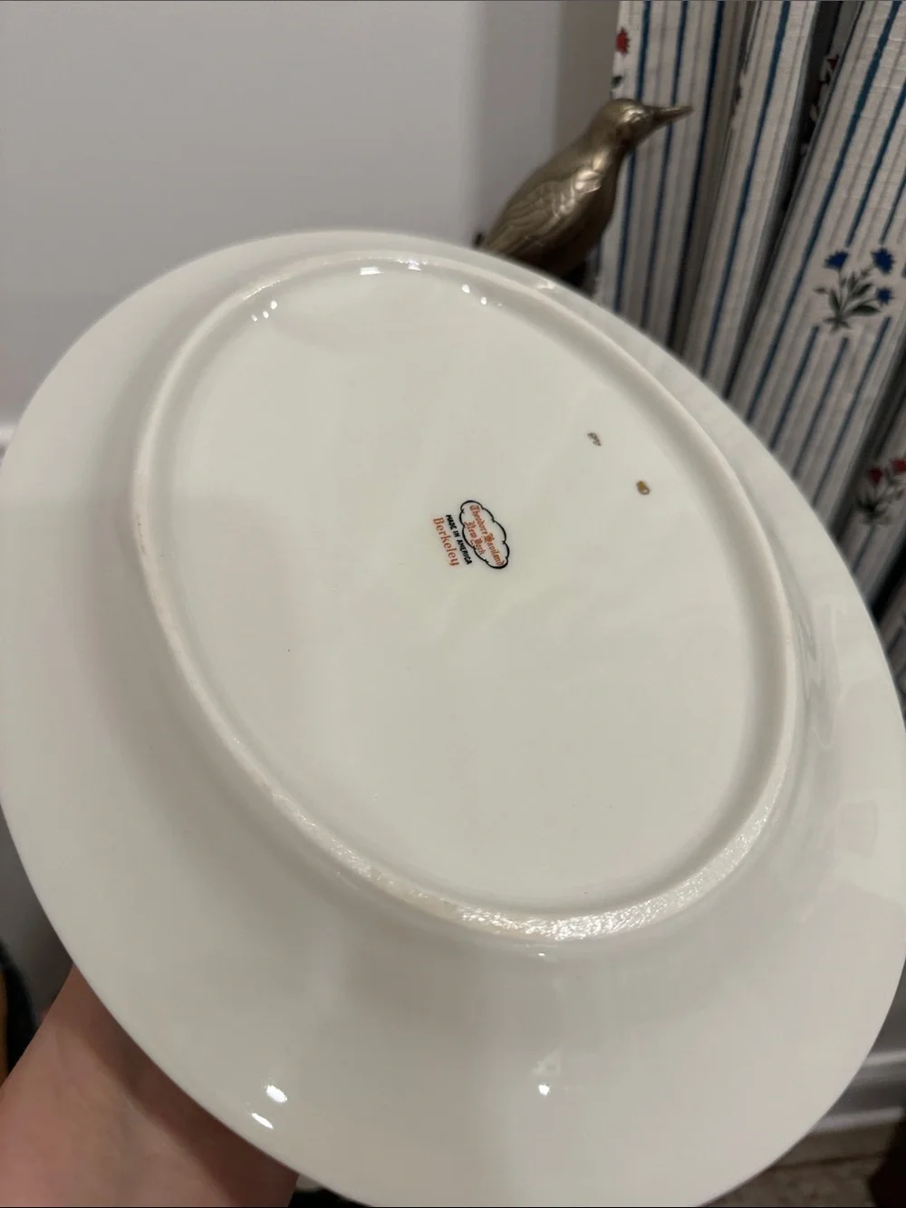 Theodore Haviland New York Berkeley fine china oval platter~ Made in USA-
